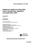 Cover for Multisensor, multisource information fusion : architectures, algorithms, and applications 2005