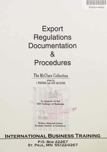 Cover for Exporting