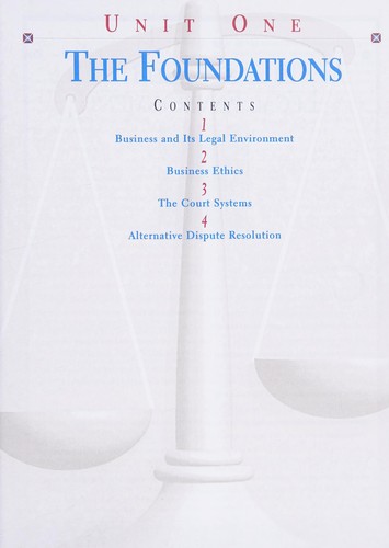 Cover for West's legal environment of business