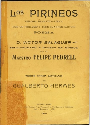 Cover for Los Pirineos