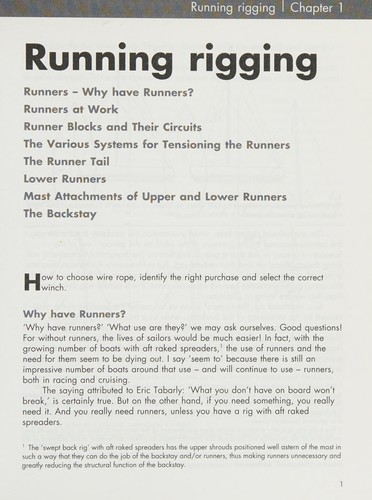 Cover for Rigging