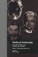 Cover for Medieval scholarship