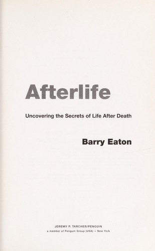 Cover for Afterlife