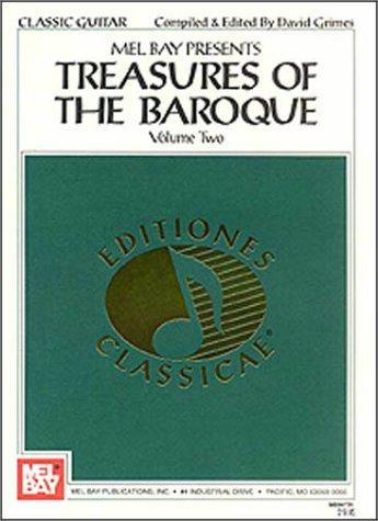 Cover for Mel Bay Presents Treasures of the Baroque (Classic Guitar)