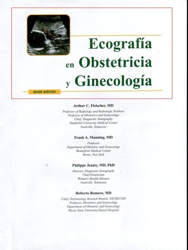Cover for Ecografia En Obstetricia y Ginecologia - 2 Tomos