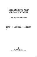 Cover for Organizing and organizations