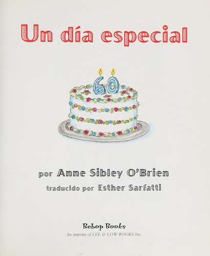 Cover for Un día especial