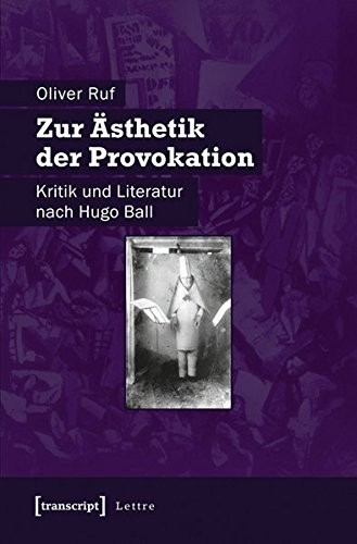Cover for Zur Ästhetik der Provokation