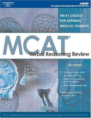 Cover for MCAT verbal reasoning review