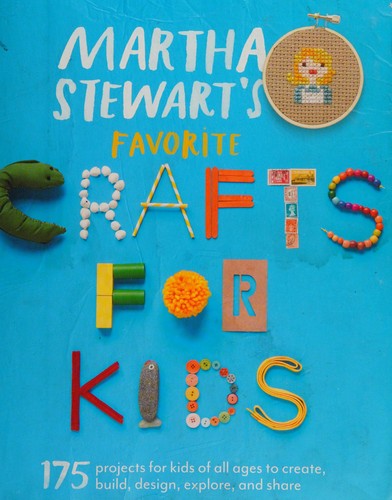 Cover for Martha Stewart's favorite crafts for kids