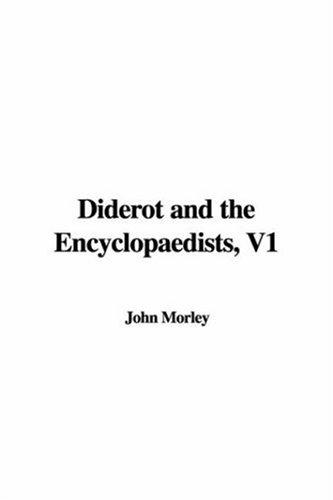 Cover for Diderot and the Encyclopaedists, V1