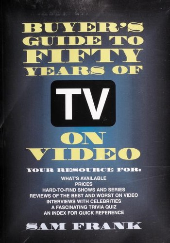 Cover for Buyer's guide to fifty years of TV on video
