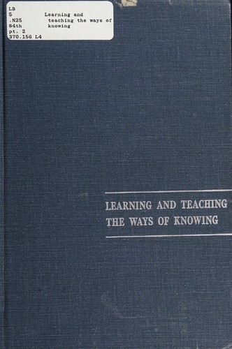 Cover for Learning and teaching the ways of knowing