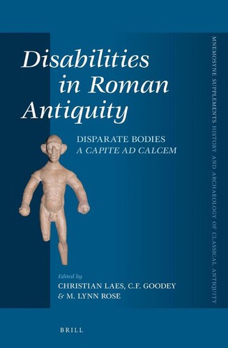 Cover for Disabilities in Roman antiquity