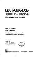 Cover for The Religious drop-outs
