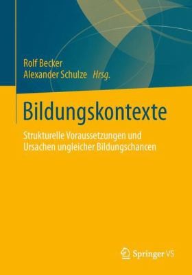Cover for Bildungskontexte