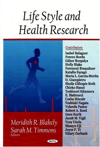 Cover for Life style and health research