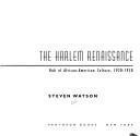 Cover for The Harlem renaissance