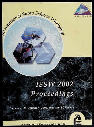 Cover for Proceedings of the International Snow Science Workshop 2002.