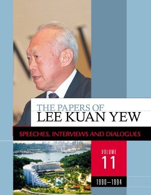 Cover for The Papers of Lee Kuan Yew