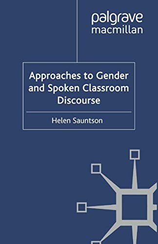 Cover for Approaches to Gender and Spoken Classroom Discourse