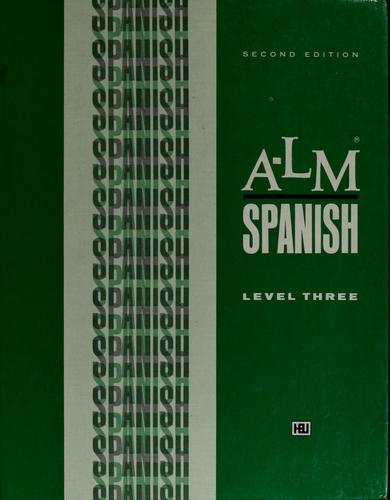 Cover for A-LM Spanish: level three