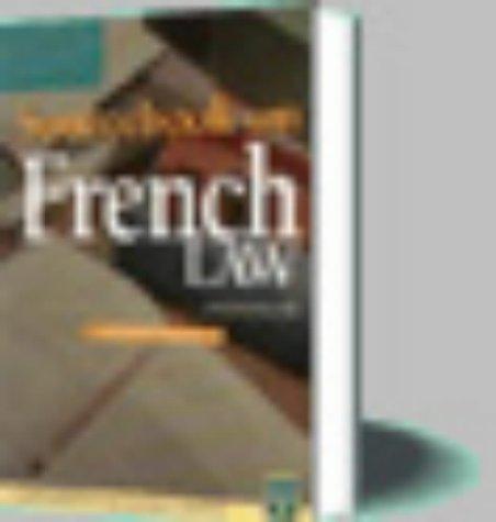 Cover for Sourcebook on French law