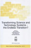 Cover for Transforming science and technology systems, the endless transition?