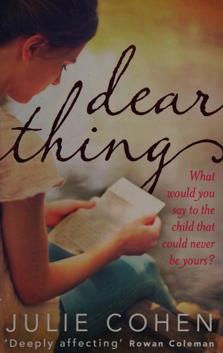Cover for Dear thing