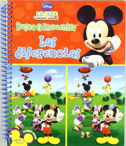 Cover for BUSCA ENCUENTRA DIFERENCIAS MICKY MOUSE PUZZLESL&F