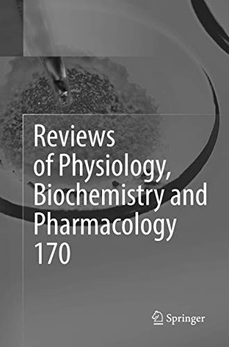 Cover for Reviews of Physiology, Biochemistry and Pharmacology Vol. 170