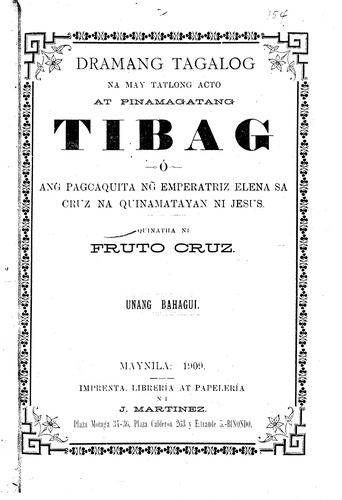 Cover for Tibag