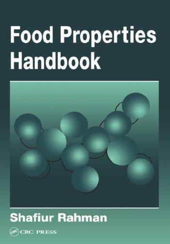 Cover for Food properties handbook