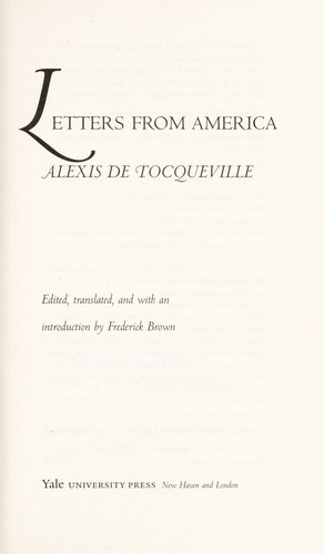 Cover for Letters from America
