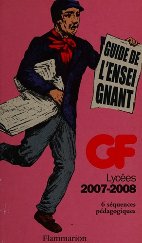 Cover for Guide GF de l'enseignant