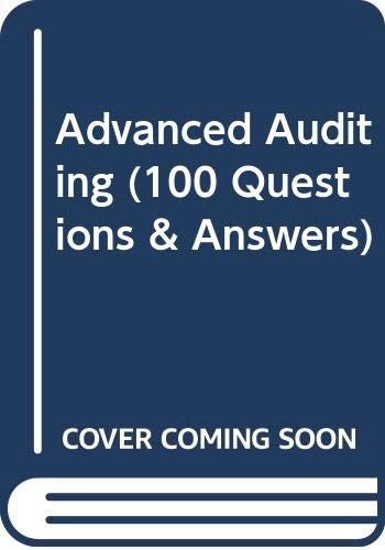 Cover for Advanced auditing