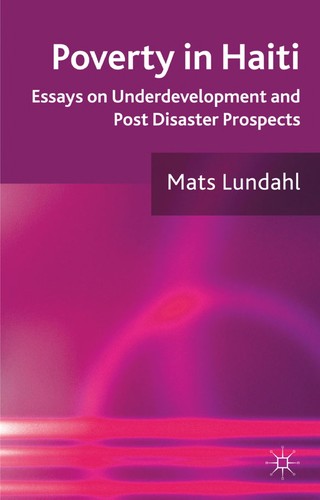 Cover for Poverty in Haiti