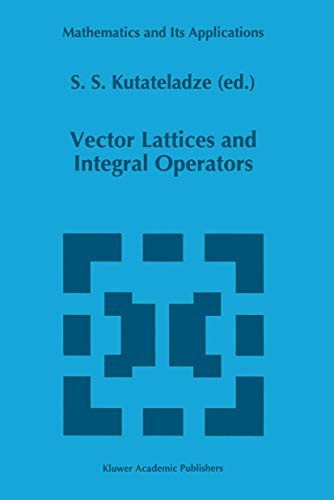 Cover for Vector Lattices and Intergal Operators