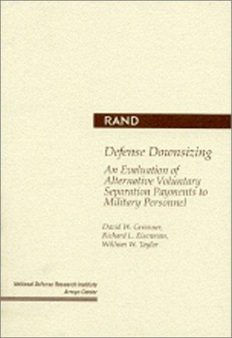Cover for Defense downsizing