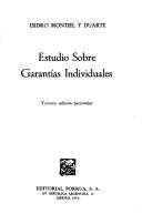 Cover for Estudio sobre garantías individuales