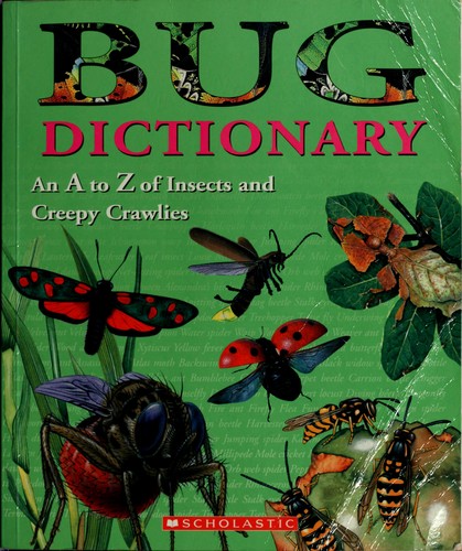 Cover for Bug dictionary