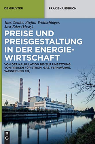 Cover for Preise Und Preisgestaltung in Der Energiewirtschaft: Von Der Kalkulation Bis Zur Umsetzung Von Preisen Fur Strom, Gas, Fernwarme, Wasser Und Co2 (De Gruyter Praxishandbuch) (German Edition)