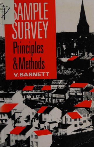 Cover for Sample survey principles and methods