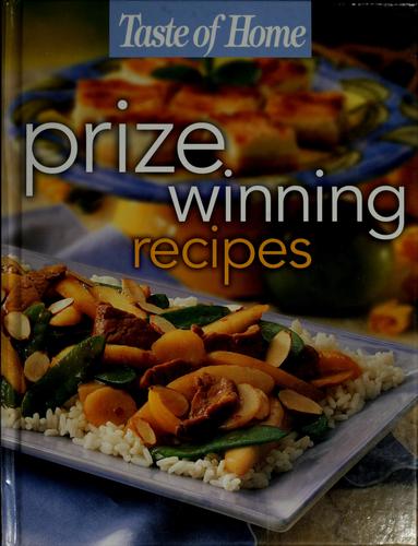 Cover for Prize winning recipes