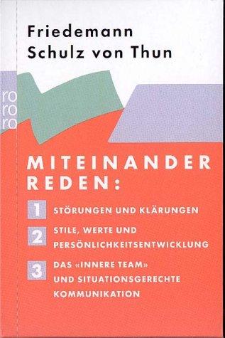 Cover for Miteinander reden 1 - 3. Sonderausgabe.