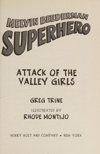 Cover for Attack of the Valley Girls