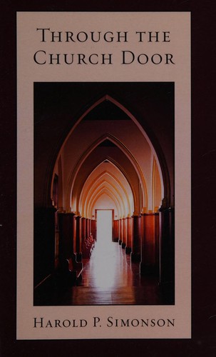 Cover for Through the church door