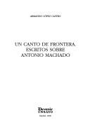 Cover for Un canto de frontera