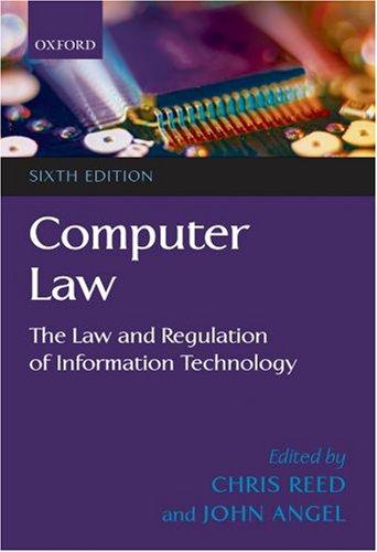 Cover for Computer Law