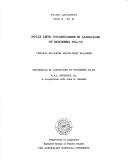 Cover for Holle lists
